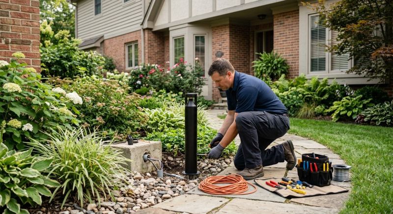 Yard Lights Installation in Provo, UT