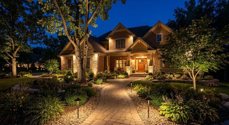 Pond Lighting Installation in Orem, UT